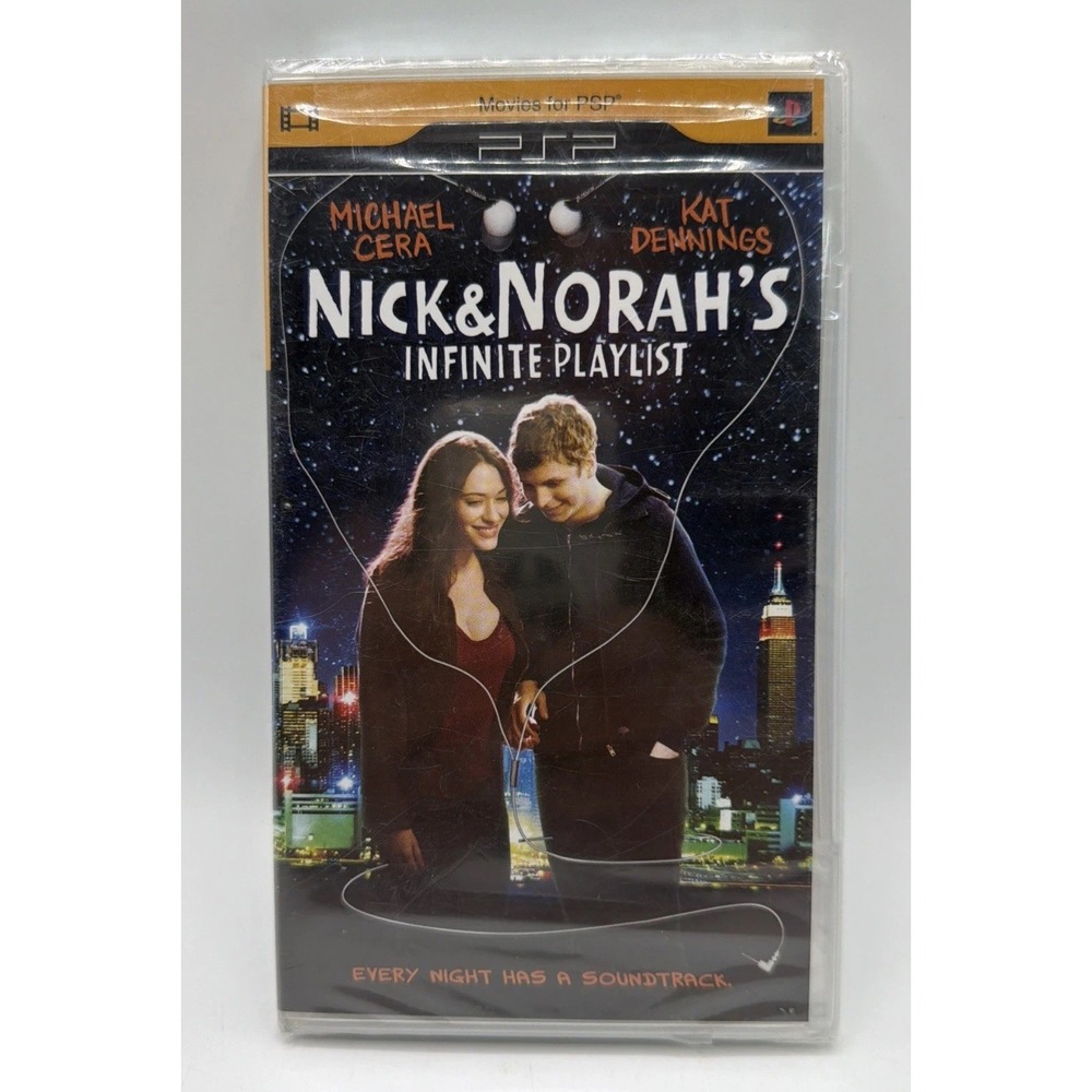 Nick & Norahs Infinite Playlist (Playstation PSP UMD) Brand New & Factory Sealed